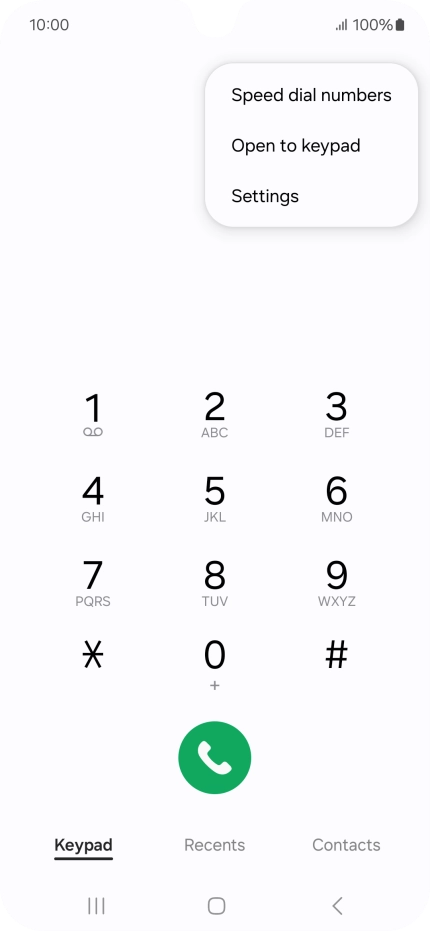 Press Settings. Press Settings.