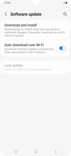 Press Download and install. If a new software version is available, it's displayed. Follow the instructions on the screen to update the phone software. Press Download and install. If a new software version is available, it's displayed. Follow the instructions on the screen to update the phone software.