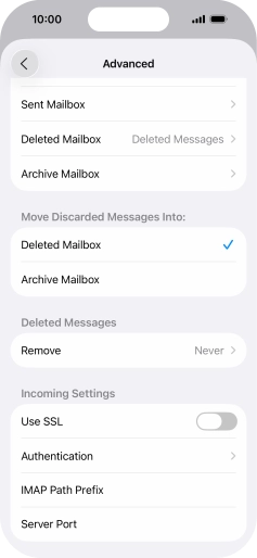 Press the indicator next to Press the indicator next to