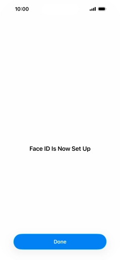 Press Done. If you haven't previously selected a phone lock code, key in a code of your own choice twice. Press Done. If you haven't previously selected a phone lock code, key in a code of your own choice twice.