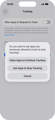 If you turn off the function, press the required setting. If you turn off the function, press the required setting.