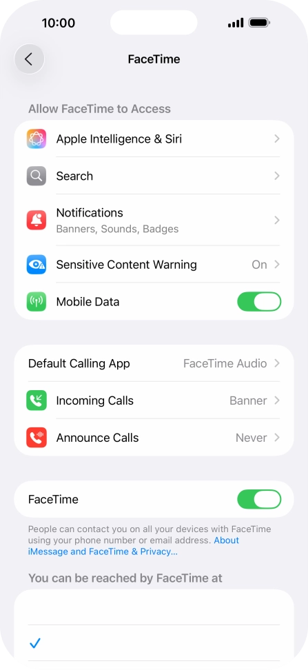 Press the indicator next to Press the indicator next to