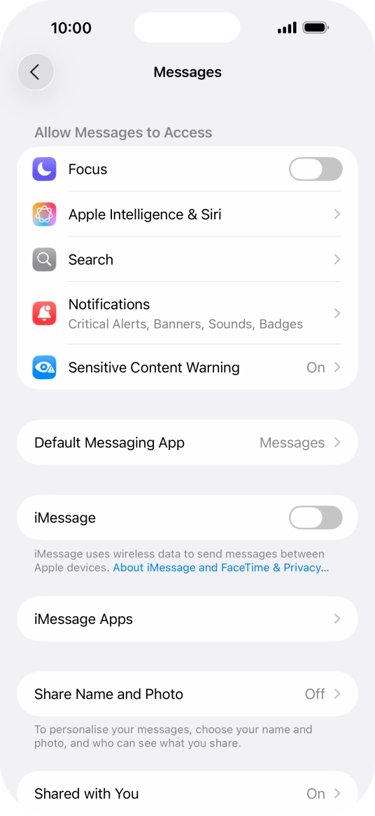 Press the indicator next to Press the indicator next to