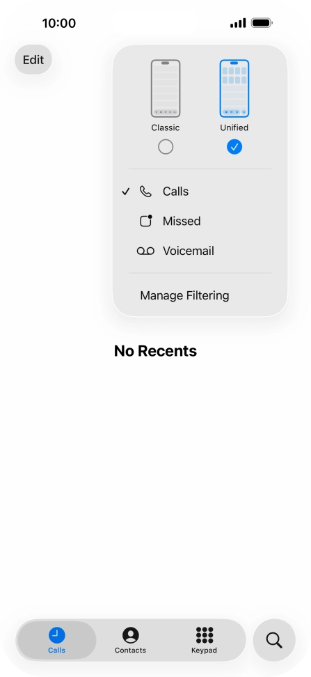 Press Voicemail. Press Voicemail.
