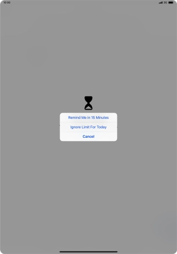 Press the required setting. Press the required setting.