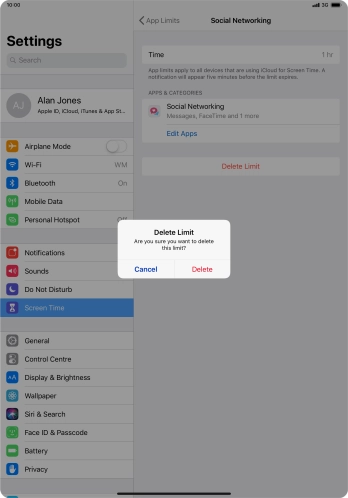 Press Delete. Press Delete.