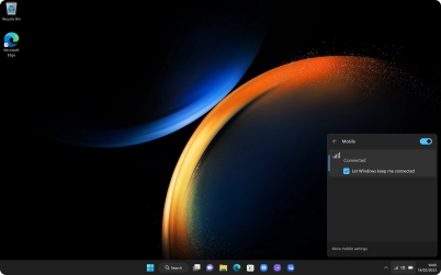 Click the desktop. Click the desktop.