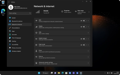Click WiFi. Click WiFi.