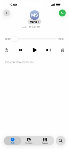 Press the play icon. Press the play icon.