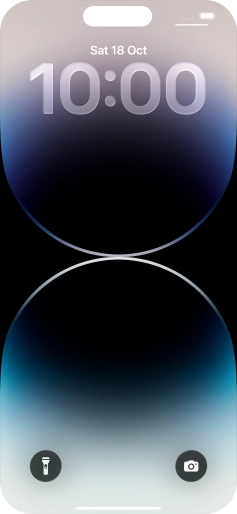 Slide your finger upwards starting from the bottom of the screen. Slide your finger upwards starting from the bottom of the screen.