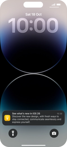 Press the required notification and follow the instructions on the screen to use the selected function. Press the required notification and follow the instructions on the screen to use the selected function.