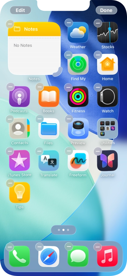 Press Done. Press Done.