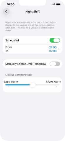 Press the indicator next to Press the indicator next to