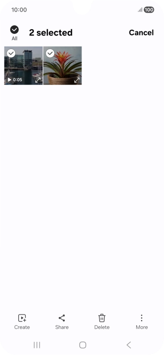 Press Share. Press Share.