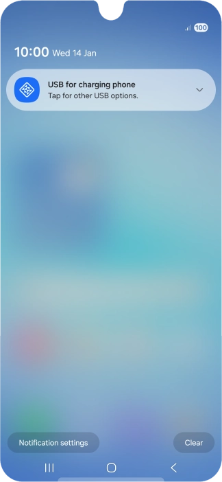 Press the drop down list. Press the drop down list.