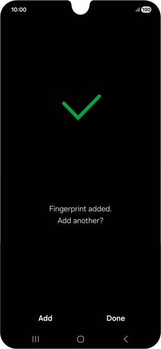 Press Done. Press Done.