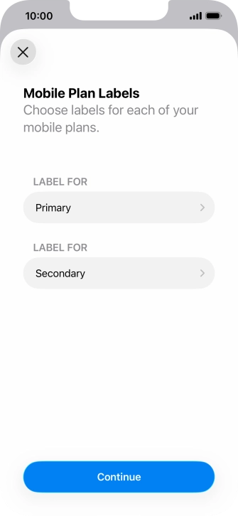 Press Continue. Press Continue.