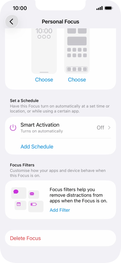 Press the required screen type and follow the instructions on the screen to select the required settings. Press the required screen type and follow the instructions on the screen to select the required settings.