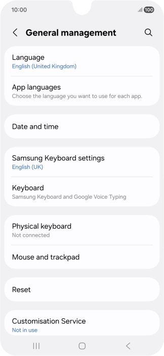 Press Reset. Press Reset.