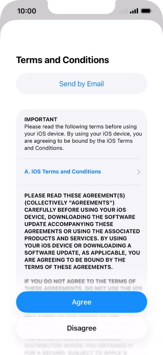 Press Agree. Press Agree.