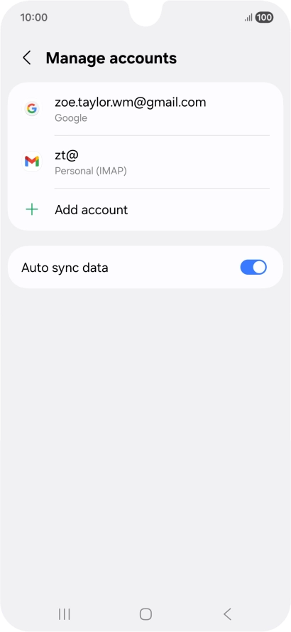 Press the Home key to return to the home screen. Press the Home key to return to the home screen.