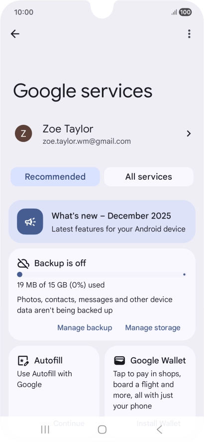 Press All services. Press All services.