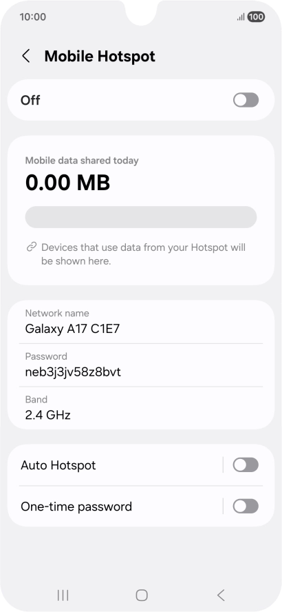 Press Network name. Press Network name.