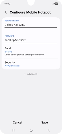 Press the field below Press the field below