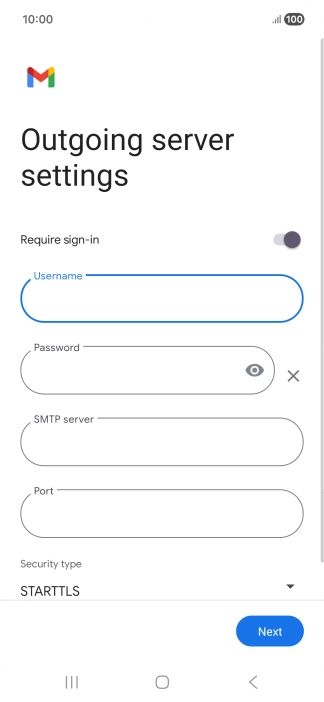 Press the field below Press the field below