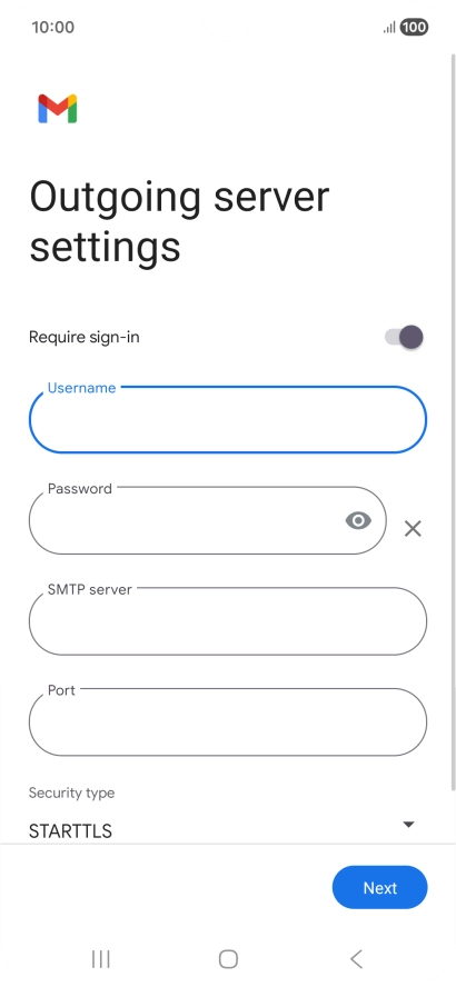 Press the field below Press the field below