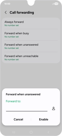 Key in +61414121121 and press Enable. Key in +61414121121 and press Enable.