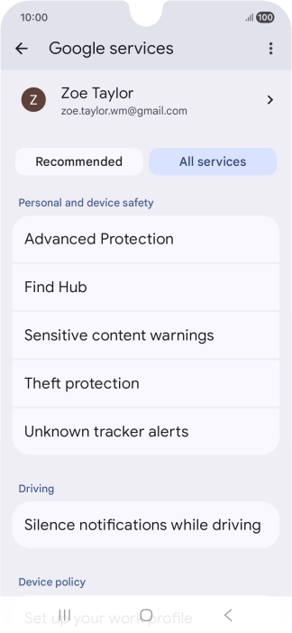 Press Find Hub. Press Find Hub.