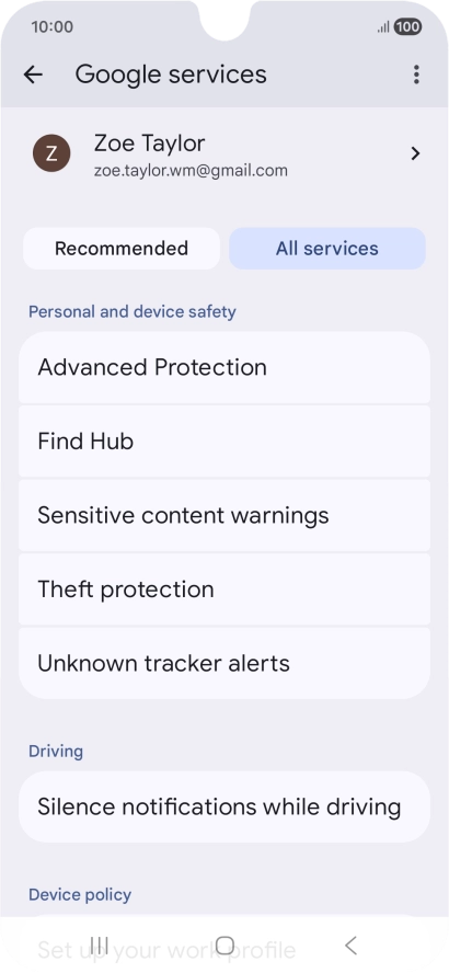 Press Find Hub. Press Find Hub.