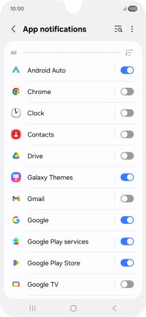 Press the drop down list. Press the drop down list.
