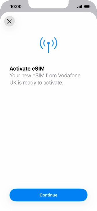 Press Continue. Press Continue.