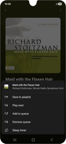 Press the add icon. Press the add icon.