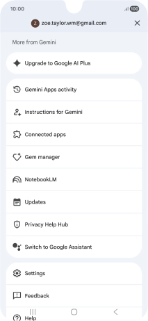 Press Settings. Press Settings.