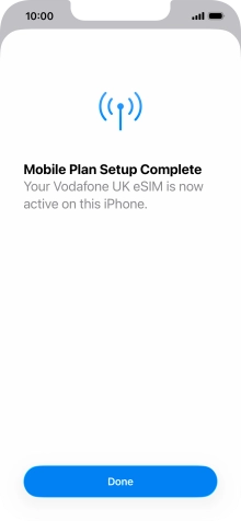 Press Done. Press Done.