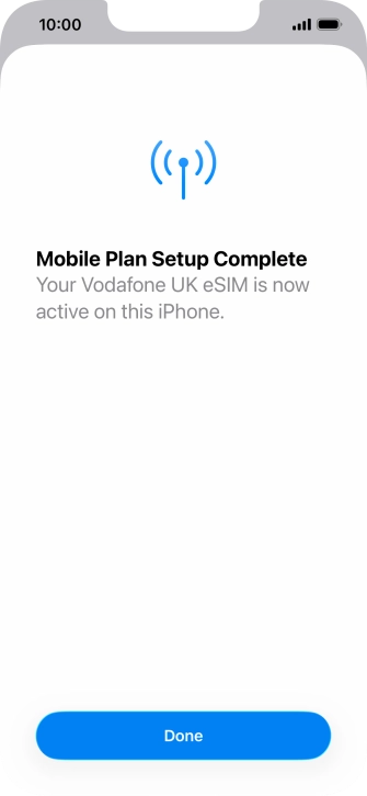 Press Done. Press Done.