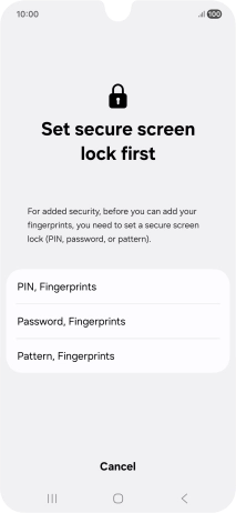 Press the required phone lock code and follow the instructions on the screen to create an additional phone lock code. Press the required phone lock code and follow the instructions on the screen to create an additional phone lock code.