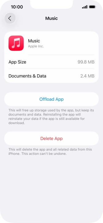 Press Offload App. Press Offload App.