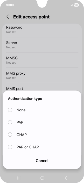 Press PAP. Press PAP.