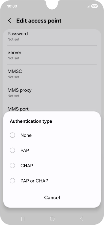 Press PAP. Press PAP.