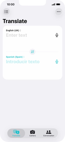 Press the first drop down list. Press the first drop down list.
