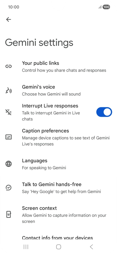 Follow the instructions on the screen to select the required settings. Follow the instructions on the screen to select the required settings.