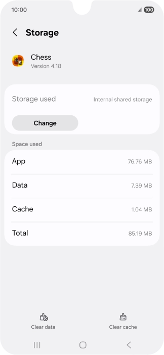 Press Clear cache. Press Clear cache.