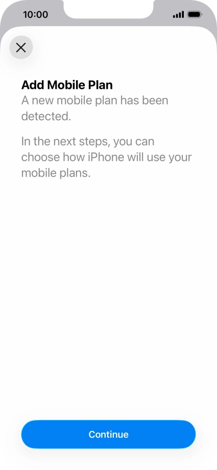 Press Continue. Press Continue.