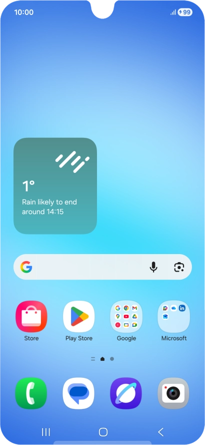 When the battery charging icon is displayed, the battery is charging. When the battery charging icon is displayed, the battery is charging.