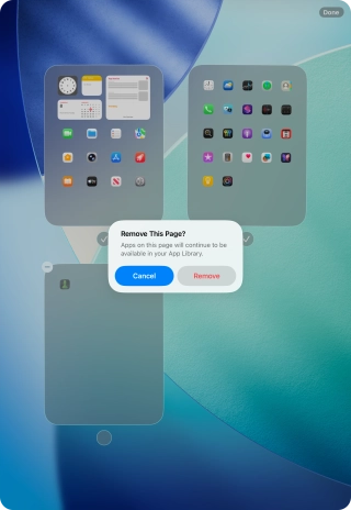 Press Remove. Press Remove.