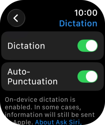 Press the Digital Crown several times to return to standby mode. Press the Digital Crown several times to return to standby mode.